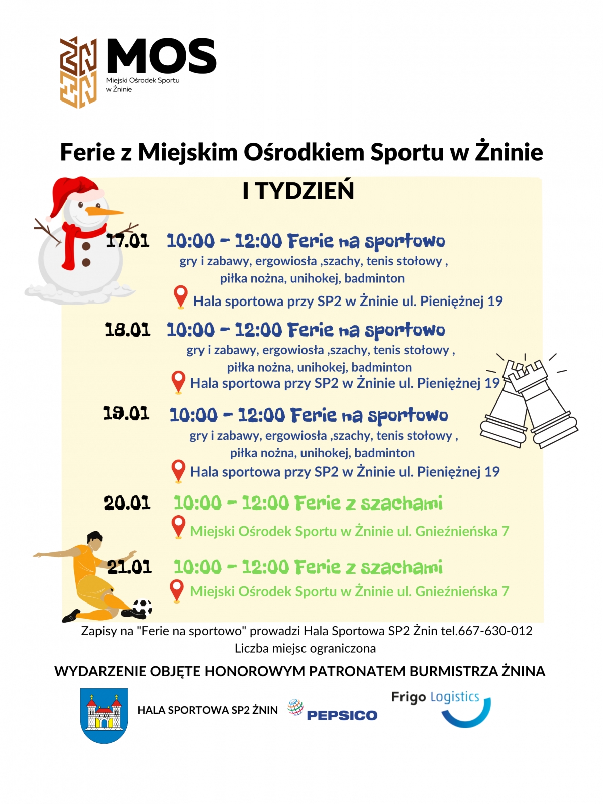Ferie na sportowo