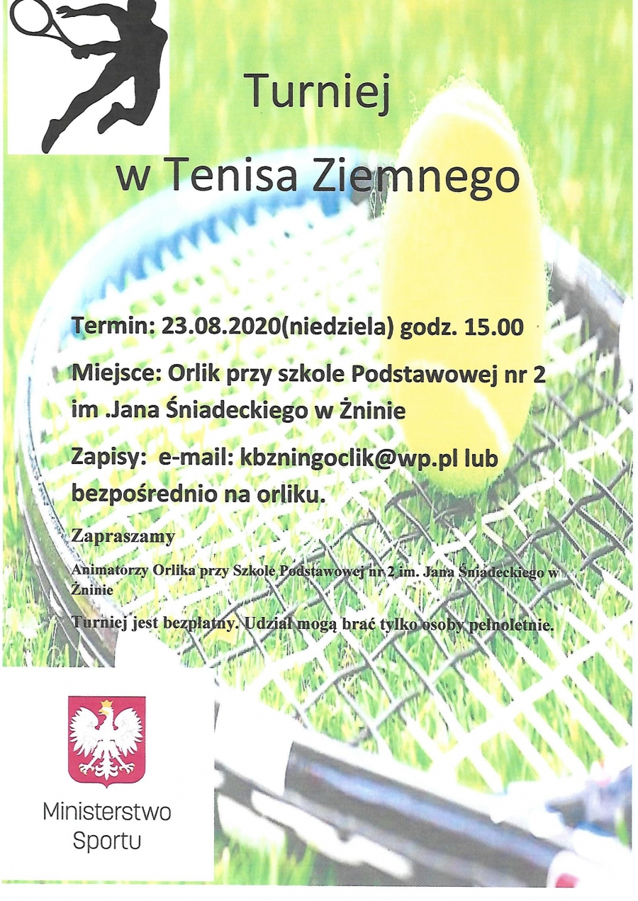Turniej w tenisa ziemnego