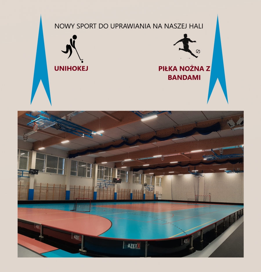 Unihokej w naszej hali