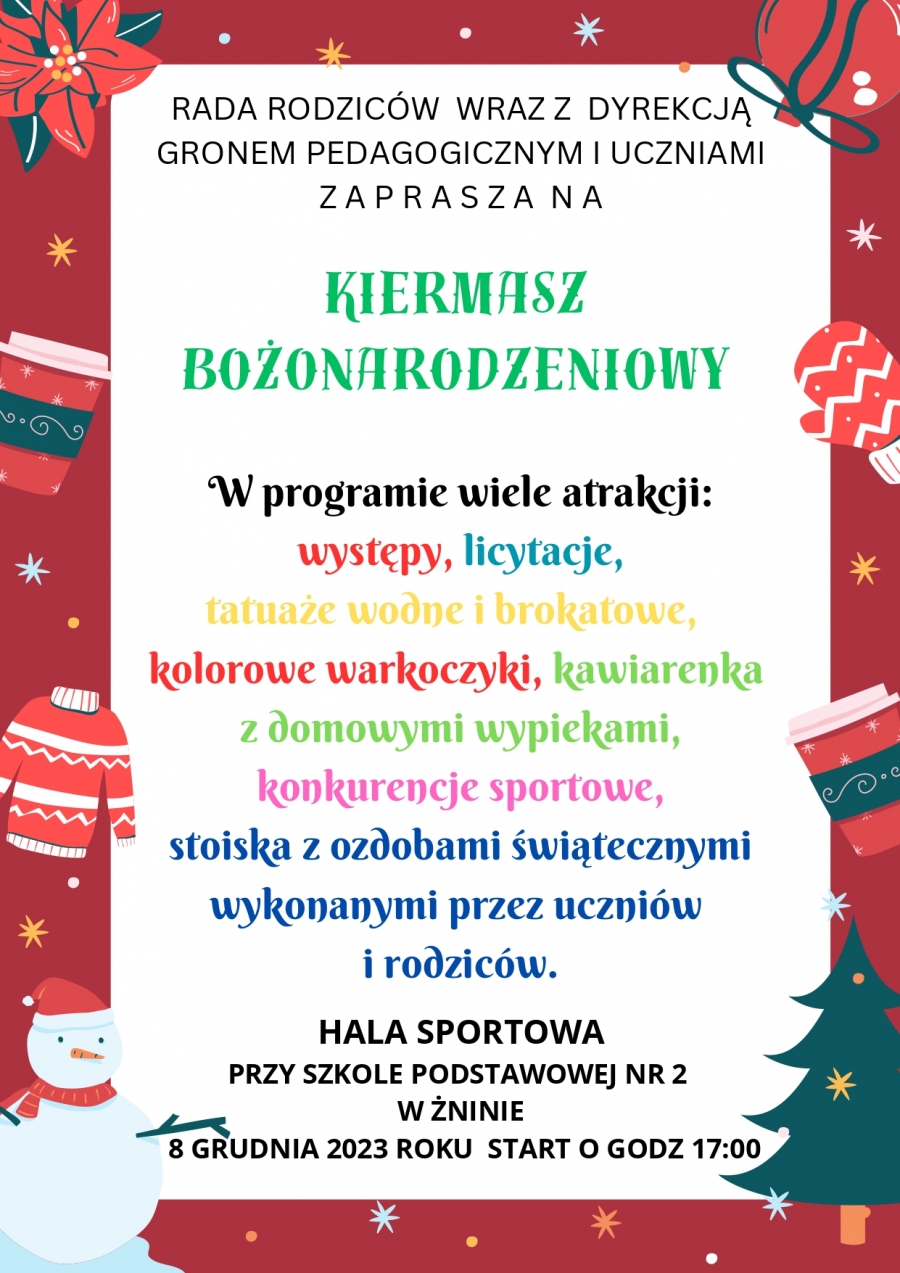 Kiermasz Bożonarodzeniowy