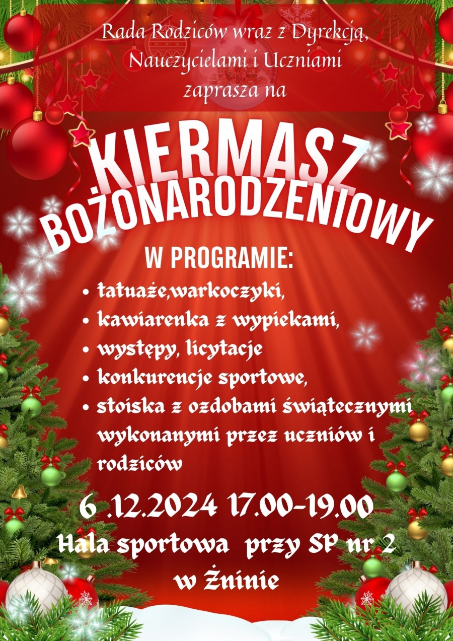 Kiermasz Bożonarodzeniowy
