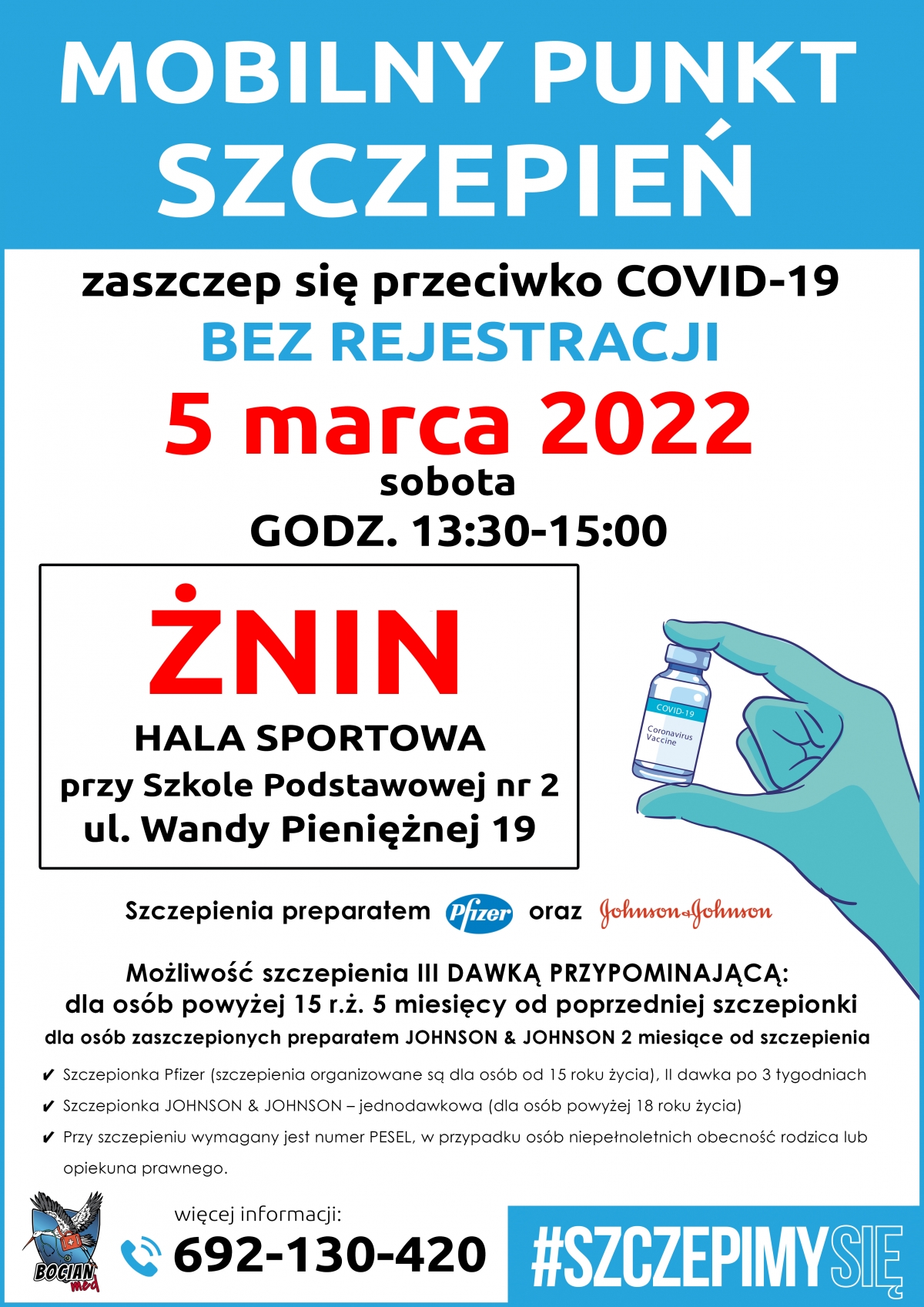 MOBILNY PUNKT SZCZEPIEŃ